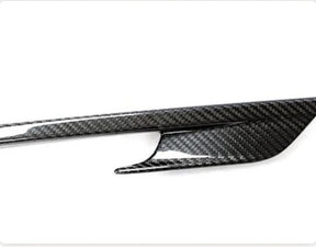 Carbon Fiber Car Front Bumper Fog Lamp Cover Trims passend für Porsche 718 Boxster Cayman Standard