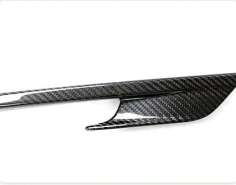 Carbon Fiber Car Front Bumper Fog Lamp Cover Trims passend für Porsche 718 Boxster Cayman Standard