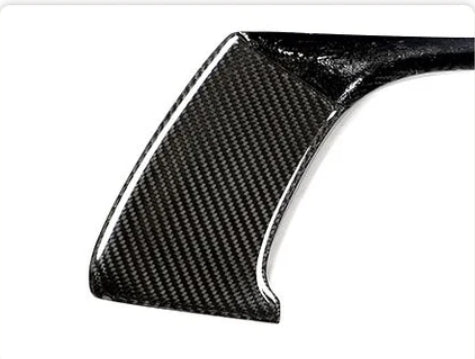 Carbon Fiber Car Front Bumper Fog Lamp Cover Trims passend für Porsche 718 Boxster Cayman Standard