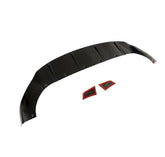 Carbon Fiber Car Front Bumper Lip Spoiler Splitters passend für Porsche Cayenne