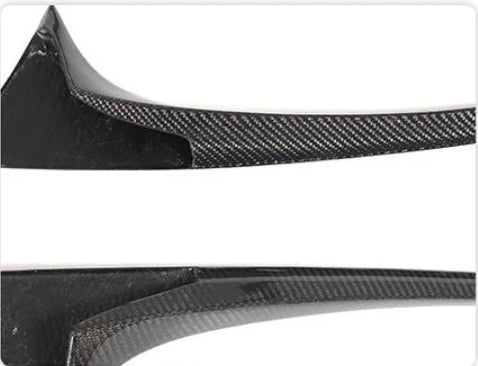 Carbon Fiber Car Roof Spoiler passend für Porsche Macan Base Turbo GTS S Sport Utility 4-Door