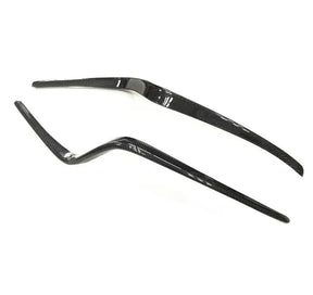 Carbon Fiber Car Front Bumper Air Vents Canards Grill passend für Porsche Macan Standard