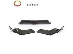 Carbon Fiber Car Rear Bumper Diffuser With LED passend für Porsche Macan GTS Sport Utility