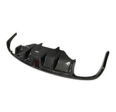 Carbon Fiber Car Rear Bumper Diffuser Lip passend für Porsche Macan