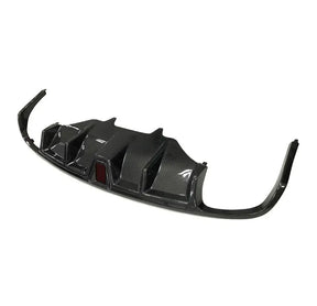 Carbon Fiber Car Rear Bumper Diffuser Lip passend für Porsche Macan