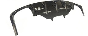 Carbon Fiber Car Rear Bumper Diffuser passend für Porsche Macan