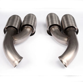 Carbon Fiber Car Exhaust Muffler Pipes passend für Porsche Cayenne SUV 958 GTS S Sport