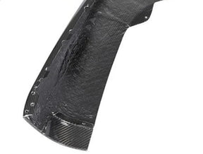 Carbon Fiber Car Rear Bumper Diffuser Lip Spoiler Guard passend für Porsche Panamera 971
