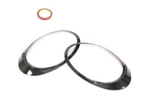 Carbon Fiber Car Headlight Eyebrows Canards passend für Porsche 911 922 Carrera 4 Turbo S GT