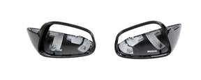 Carbon Fiber Car Rear View Mirror Covers Caps passend für Porsche Taycan Turbo S