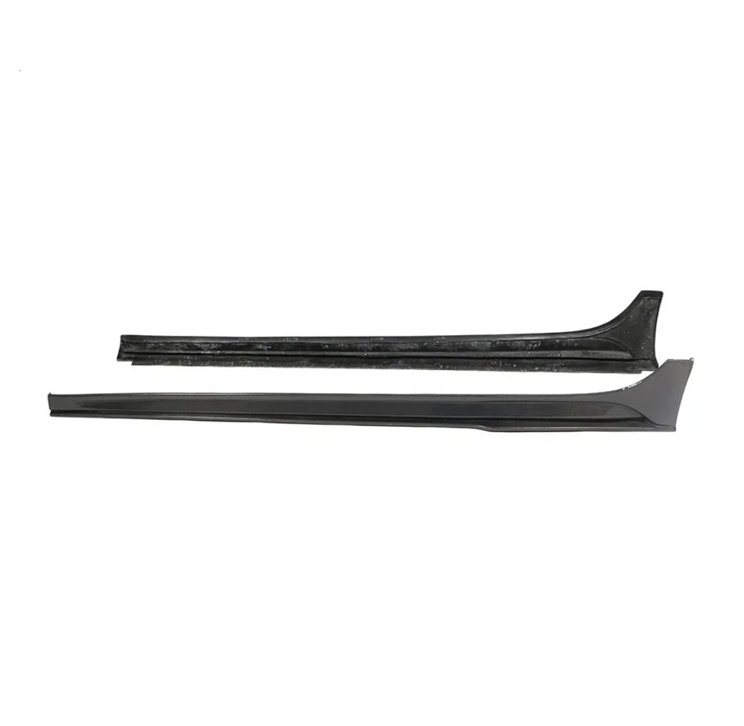 Carbon Fiber Car Side Skirts passend für Maserati Ghibli 4-Door Sedan