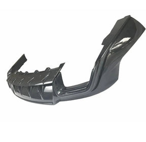 Carbon Fiber Car Rear Diffuser Spoiler With Exhaust Tips passend für Maserati Levante