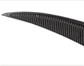 Carbon Fiber Car Rear Boot Lip Wing passend für Maserati Ghibli S Q4 Sedan 4-Door