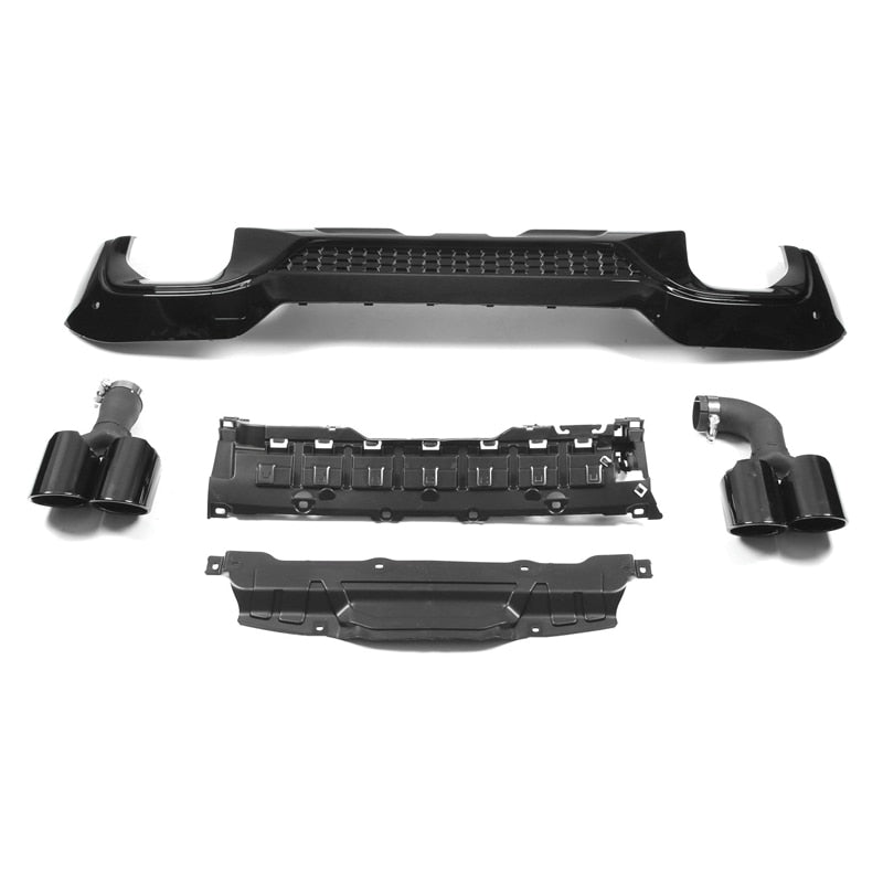 Diffuser with Exhaust Tips passend für BMW X3 G01