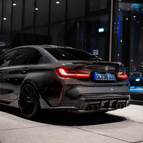 Carbon Diffusor Leiste passend für BMW M3 G80 G81 M4 G82 G83