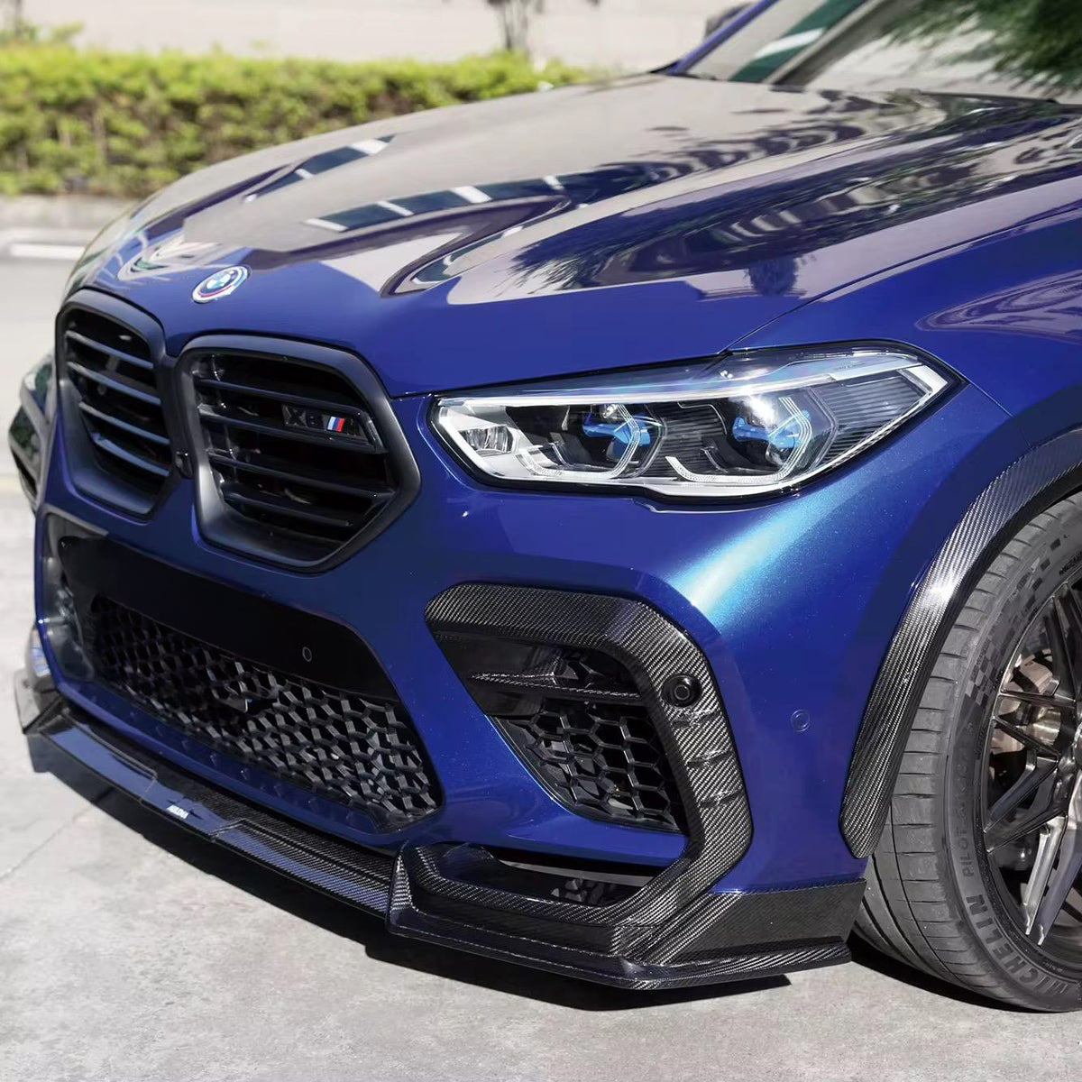 Carbon Fiber Front Spoiler passend für X5M / X6M F95 F96