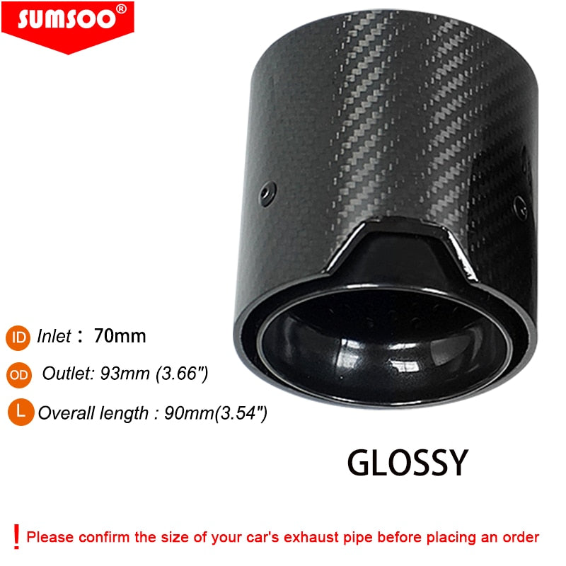 1PCS Carbon Endrohr passend für BMW M2 M3 M4 M135i M235i M140i M240i M335i M340i M435i