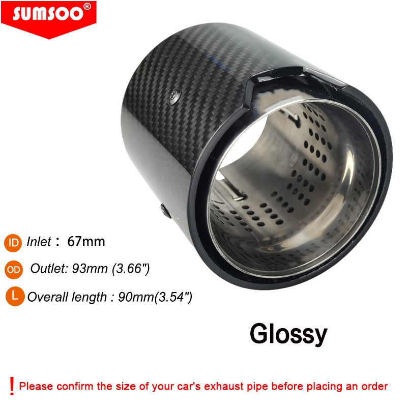 1PCS Carbon Endrohr passend für BMW M2 M3 M4 M135i M235i M140i M240i M335i M340i M435i