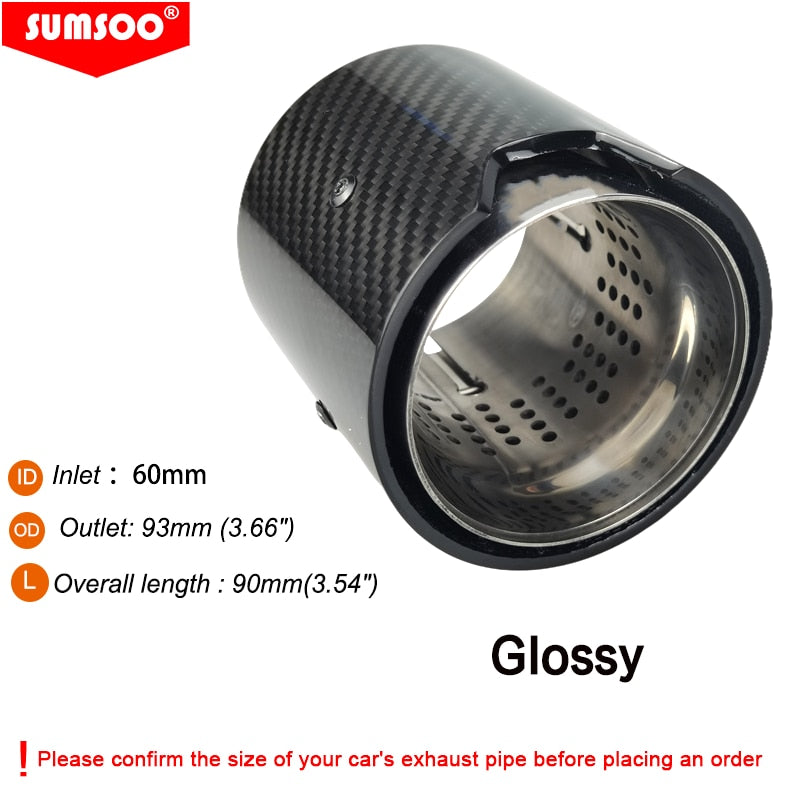1PCS Carbon Endrohr passend für BMW M2 M3 M4 M135i M235i M140i M240i M335i M340i M435i