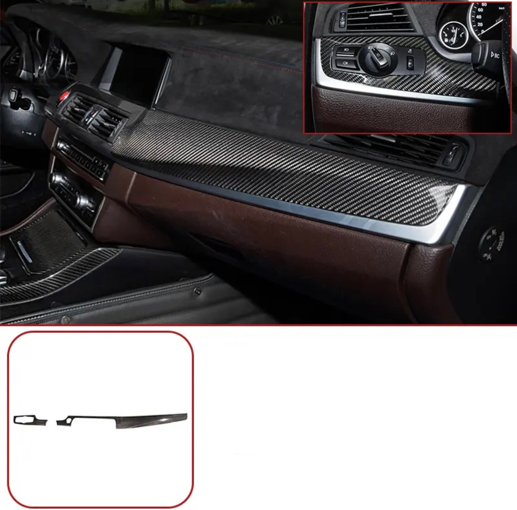 Carbon Fiber Interior Set passend für BMW F10