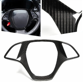 Carbon Fiber Steering Wheel Cover passend für Chevrolet Corvette C7
