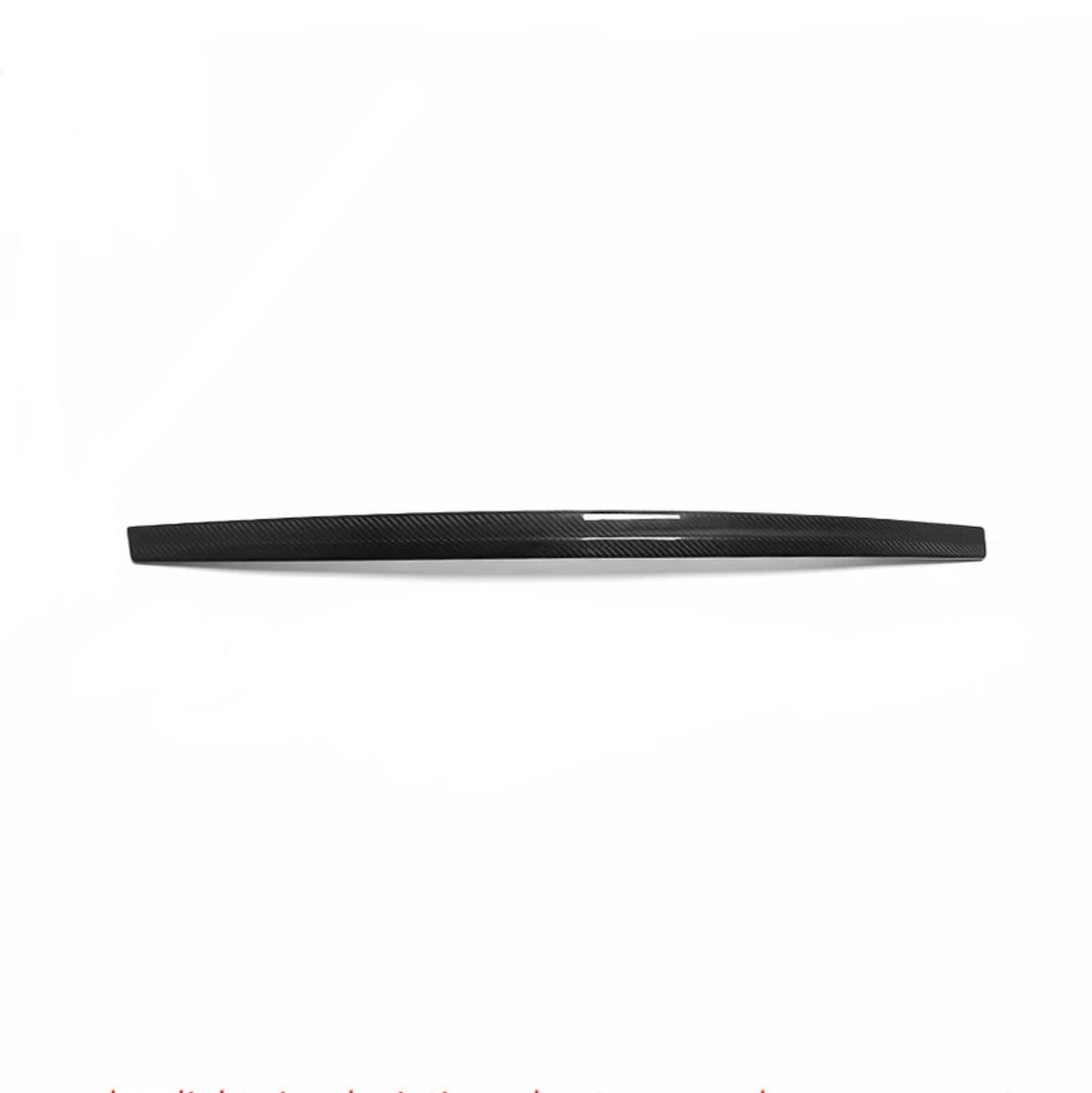 Carbon Fiber Back Trim passend für Tesla Model S