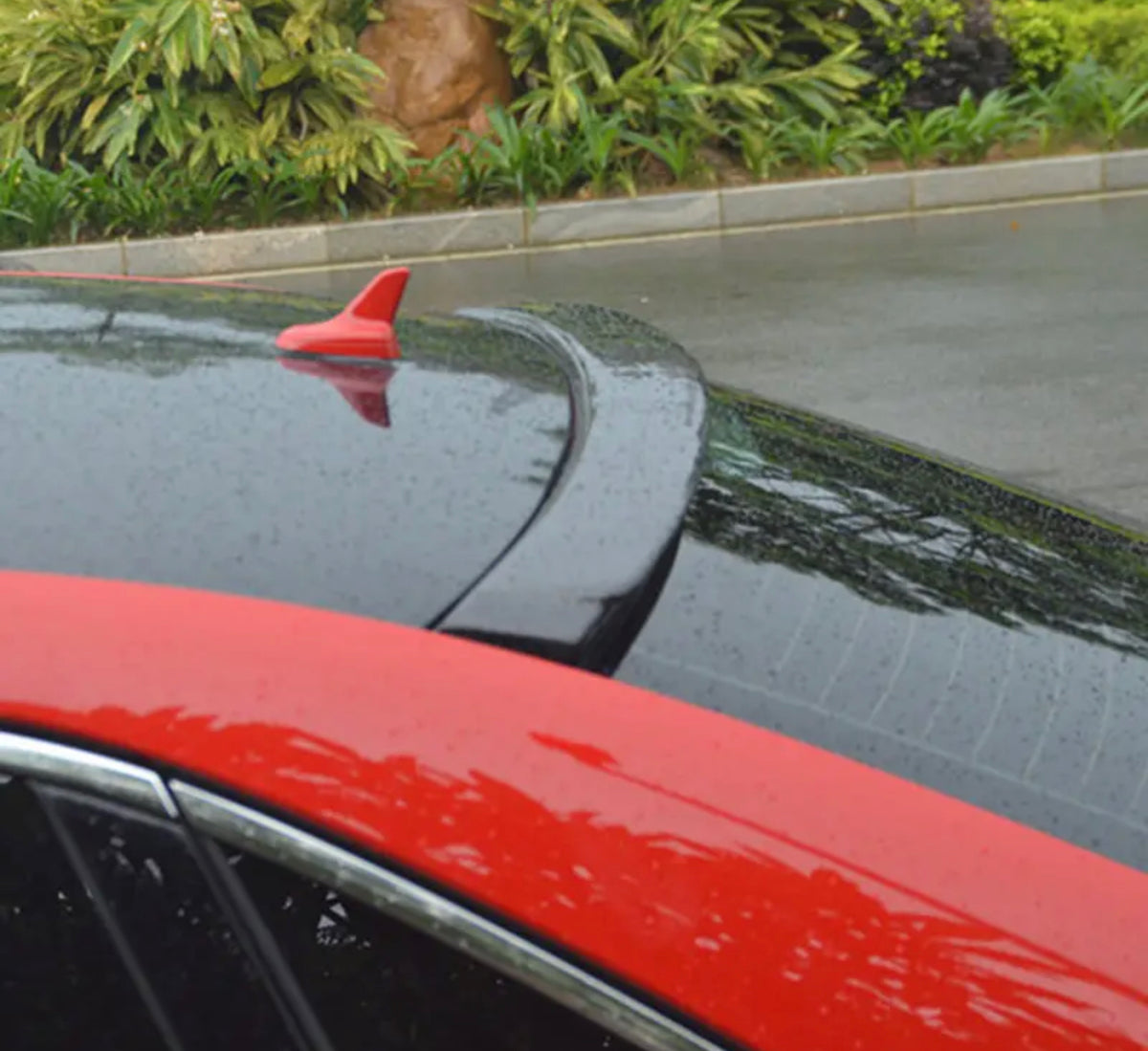 Carbon Fiber Roof Spoiler passend für Audi Sedan 8V