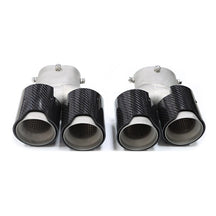 98mm Exhaust Tips passend für BMW G20 G22 G42 M40i