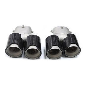 98mm Exhaust Tips passend für BMW G20 G22 G42 M40i