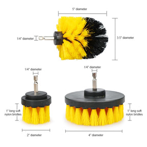 3pcs Car Wash Brush