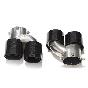 98mm Exhaust Tips passend für BMW G20 G22 G42 M40i
