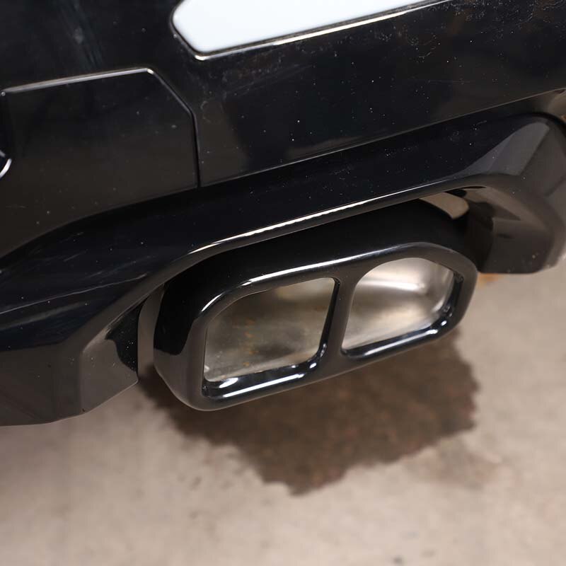 Stainless Steel Exhaust Cover passend für BMW X3 G01 X4 G02