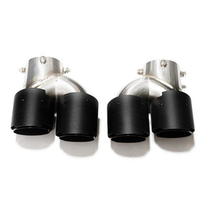 98mm Exhaust Tips passend für BMW G20 G22 G42 M40i
